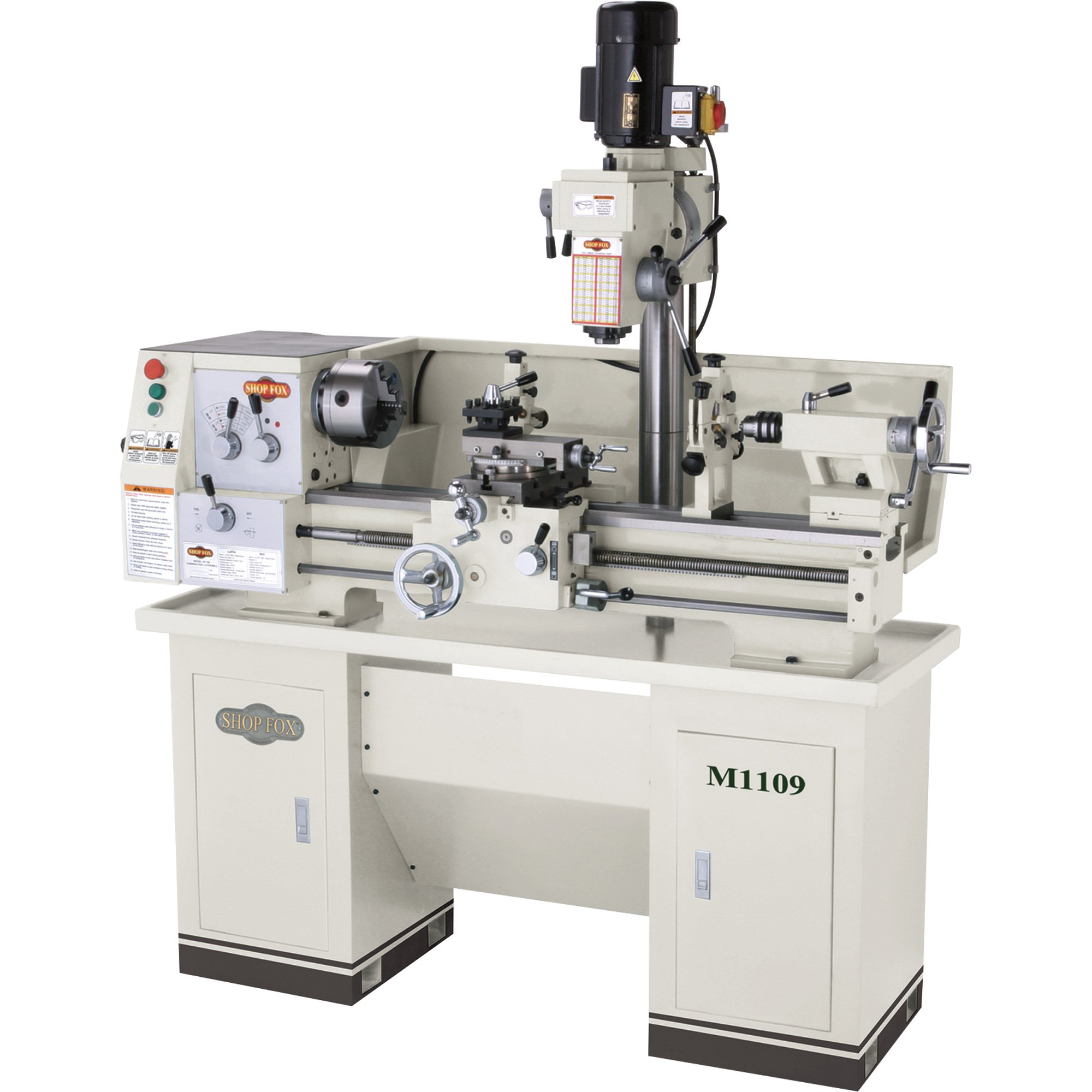 SHOP FOX Combo Lathe/Mill — 12in. x 30in., Model# M1109